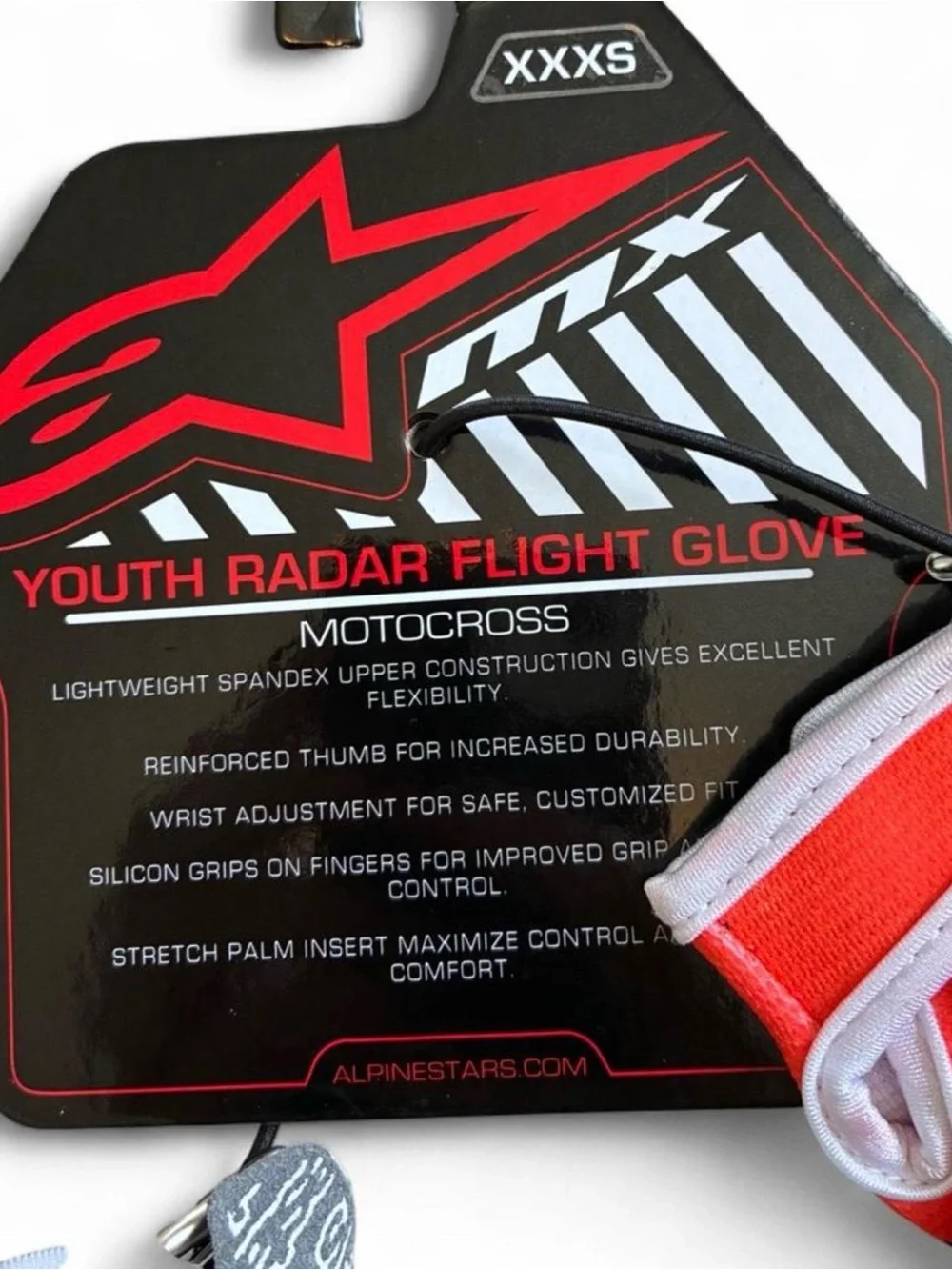 Alpinestars Youth Radar Flight Gloves 3XS